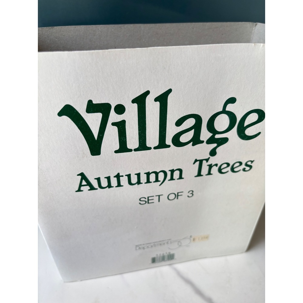 Department 56 Village Autumn Trees Set of 3 Fall Decor 52959